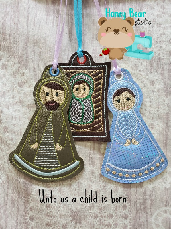 Nativity Collection Christmas Ornament KITS – threadunraveled