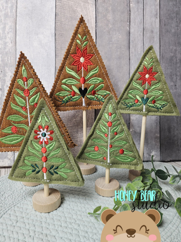 Folk Art Christmas outlet Tree